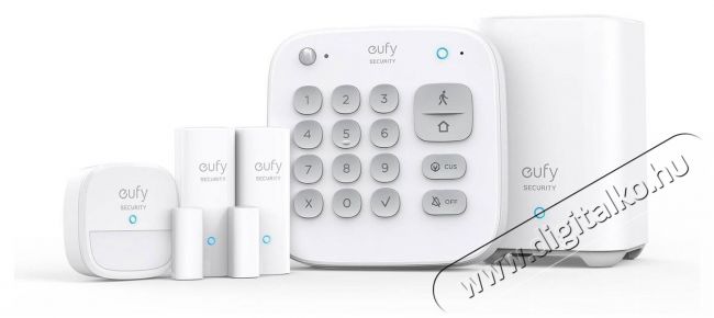 Anker Eufy Eufy Security Alarm 5 Piece Kits Háztartás / Otthon / Kültér - Biztonságtechnika - Riasztó szett - 519301
