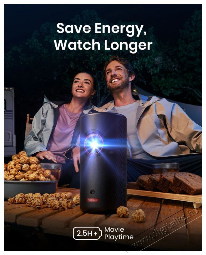 Anker Nebula Capsule 3 Telev&iacute;zi&oacute;k - Kivet&iacute;tő - Kivet&iacute;tő - 530415