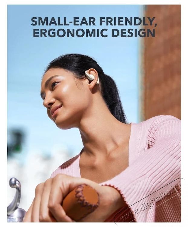 Anker SoundCore AeroFit TWS f&uuml;lhallgat&oacute;, IPX7, 42 &oacute;ra auton&oacute;mia, Bluetooth, Feh&eacute;r Audio-Video / Hifi / Multim&eacute;dia - F&uuml;l &eacute;s Fejhallgat&oacute;k - F&uuml;lhallgat&oacute; - 535888