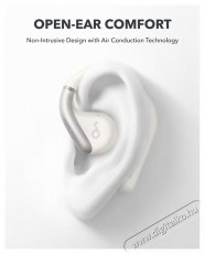 Anker SoundCore AeroFit TWS f&uuml;lhallgat&oacute;, IPX7, 42 &oacute;ra auton&oacute;mia, Bluetooth, Feh&eacute;r Audio-Video / Hifi / Multim&eacute;dia - F&uuml;l &eacute;s Fejhallgat&oacute;k - F&uuml;lhallgat&oacute; - 535888