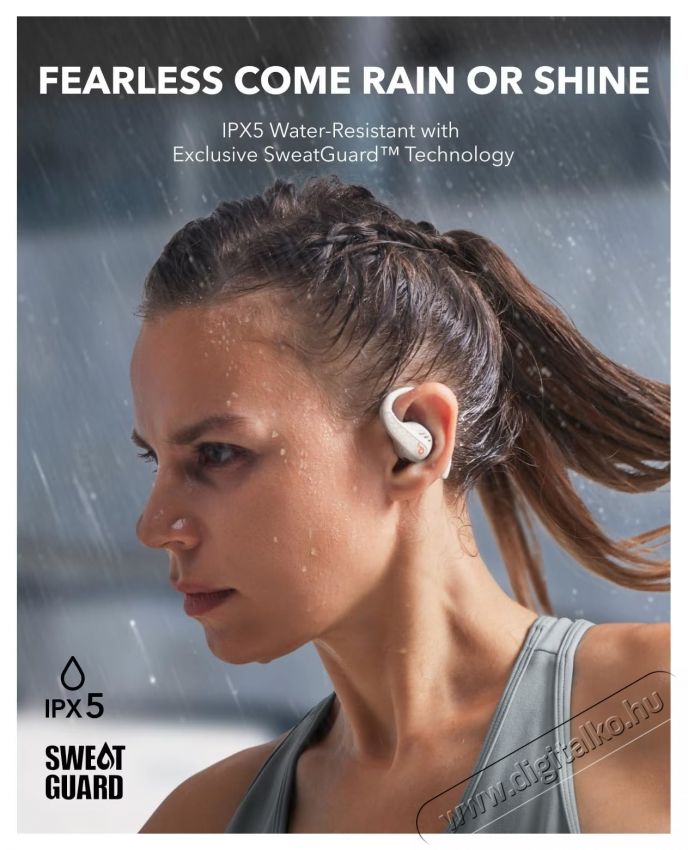 Anker Soundcore AeroFit Pro Open-Ear f&uuml;lhallgat&oacute;, feh&eacute;r Audio-Video / Hifi / Multim&eacute;dia - F&uuml;l &eacute;s Fejhallgat&oacute;k - F&uuml;lhallgat&oacute; - 535969
