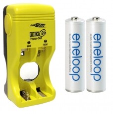 Ansmann energy power set + 2db AA akku 1900mAh töltő szett Akkuk és töltők - Elem méretű akku és töltő - Szettben - 292829