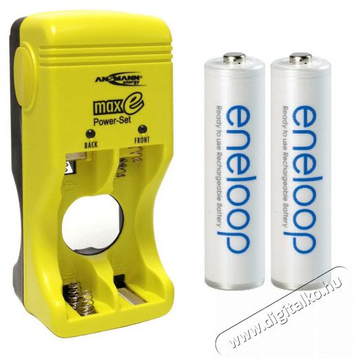 Ansmann energy power set + 2db AA akku 1900mAh töltő szett Akkuk és töltők - Elem méretű akku és töltő - Szettben - 292829