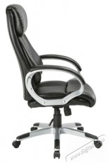 ANTARES Diamond II PU-textilbőr fekete főn&ouml;ki fotel Iroda &eacute;s sz&aacute;m&iacute;t&aacute;stechnika - Egy&eacute;b sz&aacute;m&iacute;t&aacute;stechnikai term&eacute;k - 390076