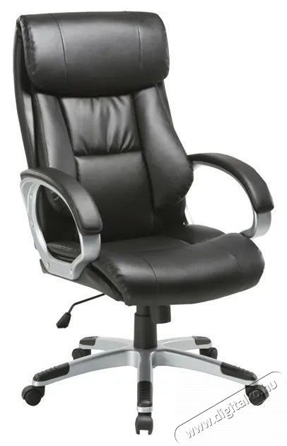 ANTARES Diamond II PU-textilbőr fekete főn&ouml;ki fotel Iroda &eacute;s sz&aacute;m&iacute;t&aacute;stechnika - Egy&eacute;b sz&aacute;m&iacute;t&aacute;stechnikai term&eacute;k - 390076