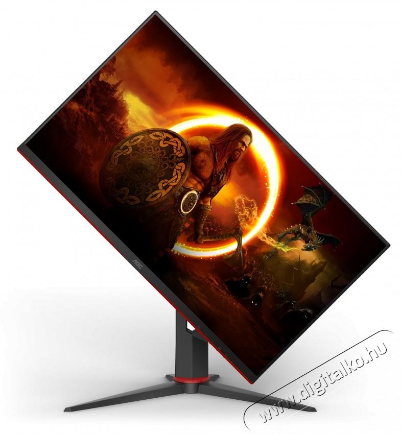 Aoc Gaming 144Hz IPS monitor 27 27G2U/BK, 1920x1080, 16:9, 250cd/m2, 1ms, 2xHDMI/DP/VGA/4xUSB, Pivot, hangsz&oacute;r&oacute; Iroda &eacute;s sz&aacute;m&iacute;t&aacute;stechnika - Monitor - Monitor - 488017