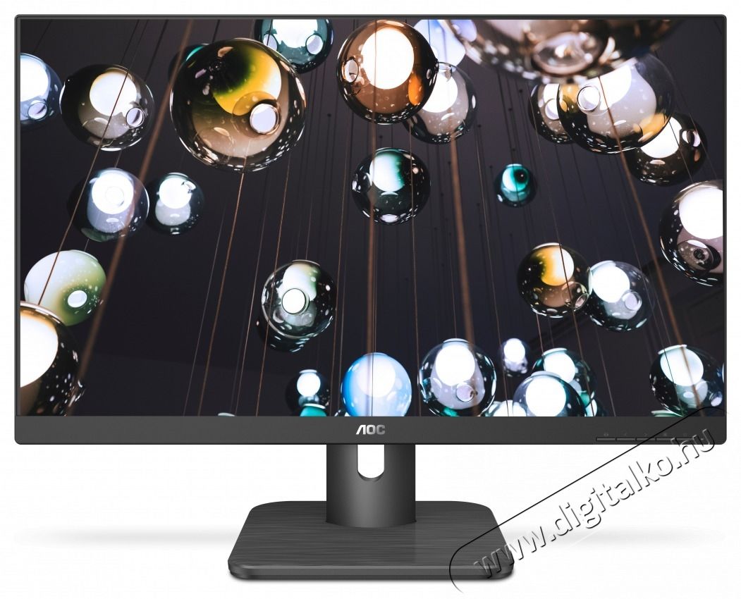 Aoc IPS monitor 23.8 24E1Q, 1920x1080, 16:9, 250cd/m2, 5ms, VGA/HDMI/Displayport, hangsz&oacute;r&oacute; Iroda &eacute;s sz&aacute;m&iacute;t&aacute;stechnika - Monitor - Monitor - 485771