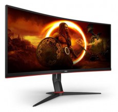 Aoc 34 CU34G2X/BK UWQHD 144Hz VA HDMI/DP/USB ívelt gamer monitor Iroda és számítástechnika - Monitor - 21:9 Ultrawide monitor - 494933