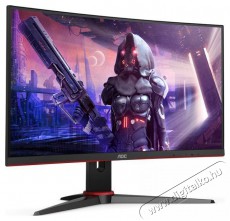 Aoc C24G2AE/BK ívelt gaming 165Hz VA monitor 23.6 Iroda és számítástechnika - Monitor - Monitor - 490690