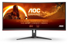 Aoc 34 CU34G2XE/BK UWQHD VA 144Hz DP/HDMI/USB ívelt gamer monitor Iroda és számítástechnika - Monitor - 21:9 Ultrawide monitor - 507409