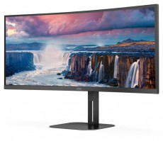 Aoc 34 CU34V5C BK UWQHD VA 100Hz HDMI USB-C DP &iacute;velt monitor Iroda &eacute;s sz&aacute;m&iacute;t&aacute;stechnika - Monitor - Monitor - 514029