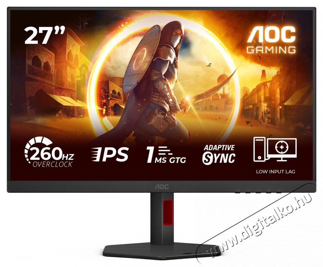 Aoc 27G4ZR Gaming monitor Iroda &eacute;s sz&aacute;m&iacute;t&aacute;stechnika - Monitor - Monitor - 540545