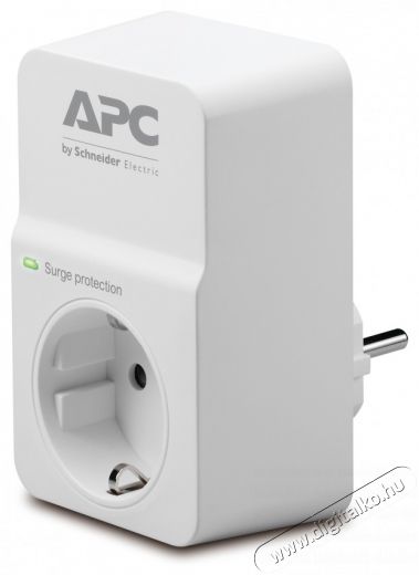 APC PM1W-GR SURGE PROTECTOR Túlfeszültségvédő Háztartás / Otthon / Kültér - Világítás / elektromosság - Hálózati elosztó / hosszabbító / adapter - 390099
