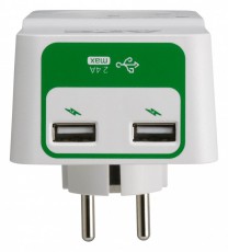 APC PM1WU2-GR SURGE PROTECTOR Túlfeszültségvédő 2 USB csatlakozóval Háztartás / Otthon / Kültér - Okos otthon - Okos konnektor - 390104