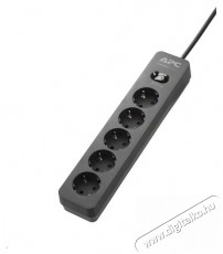 APC PME5B-GR SURGE PROTECTOR fekete túlfeszültségvédő Háztartás / Otthon / Kültér - Világítás / elektromosság - Hálózati elosztó / hosszabbító / adapter - 390090