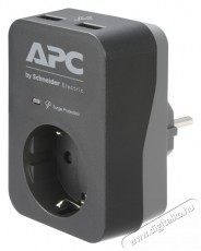 APC PME1WU2B-GR SURGE PROTECTOR fekete túlfeszültségvédő Háztartás / Otthon / Kültér - Világítás / elektromosság - Hálózati elosztó / hosszabbító / adapter - 390106