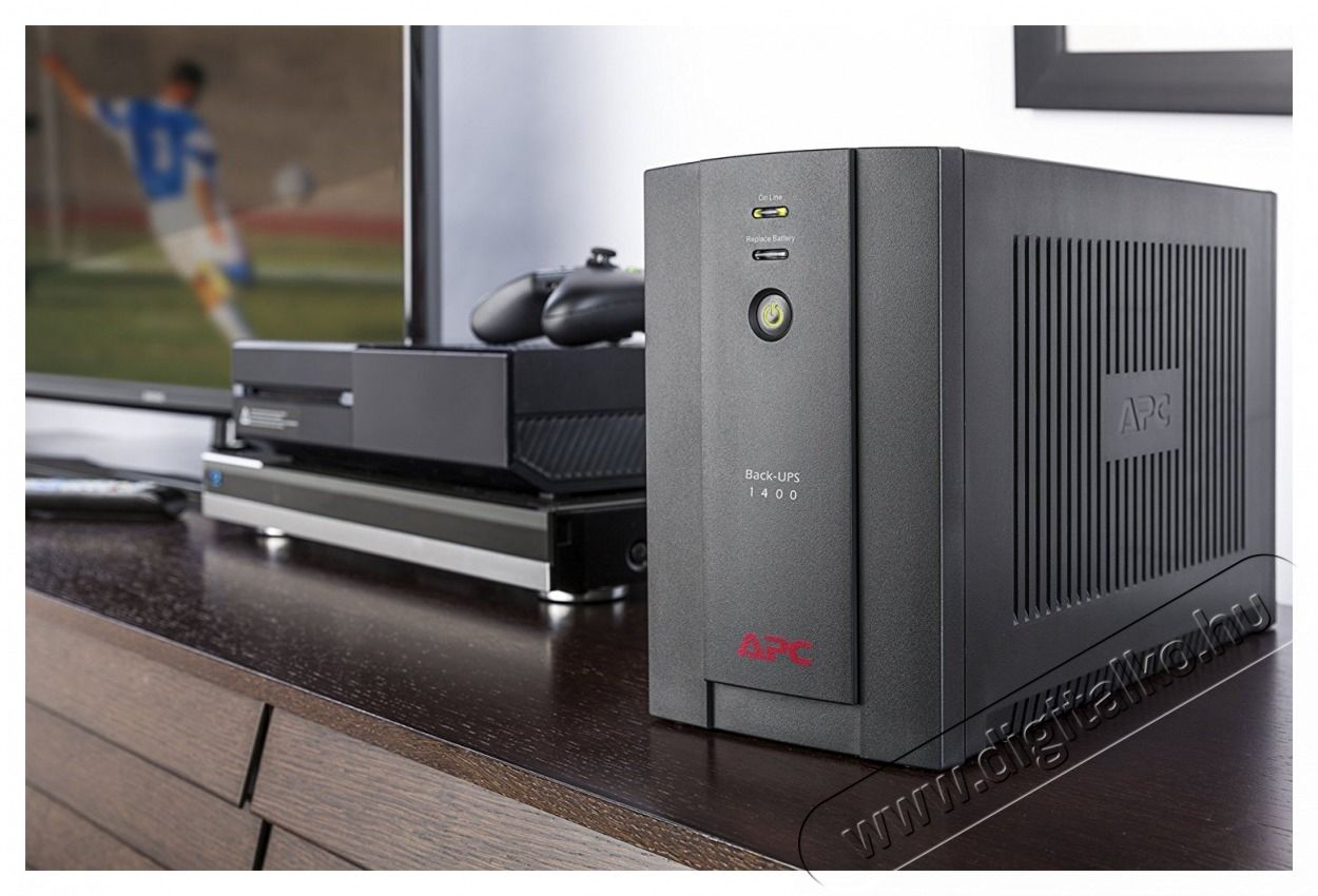 APC BACK UPS BX 1400VA SCH sz&uuml;netmentes t&aacute;pegys&eacute;g Iroda &eacute;s sz&aacute;m&iacute;t&aacute;stechnika - Egy&eacute;b sz&aacute;m&iacute;t&aacute;stechnikai term&eacute;k - 412180