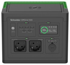 APC PPS500-GR OffGrid 500 517Wh Lítium-ion 230V hordozható akkumulátor állomás Autóhifi / Autó felszerelés - Autós / autóhifi kiegészítő - Autó akkumulátor töltő - 514241