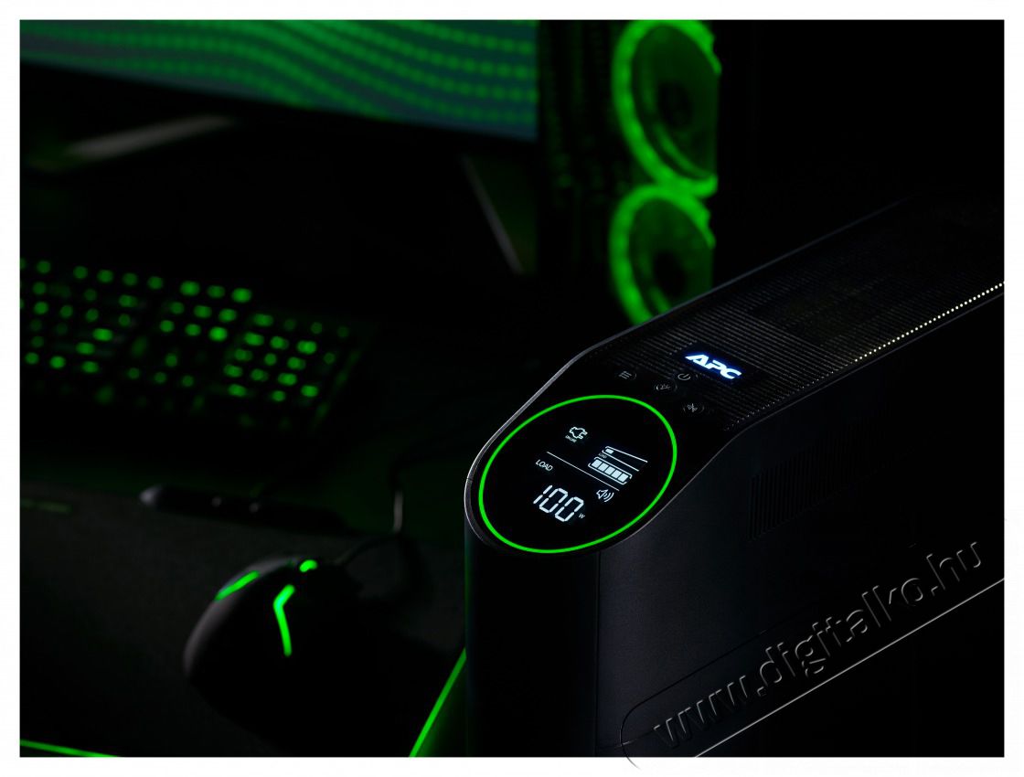 APC Back-UPS Pro Gaming 2200VA/1320W vonali interakt&iacute;v tiszt&aacute;n szinuszos sz&uuml;netmentes t&aacute;pegys&eacute;g Iroda &eacute;s sz&aacute;m&iacute;t&aacute;stechnika - Egy&eacute;b sz&aacute;m&iacute;t&aacute;stechnikai term&eacute;k - 514840