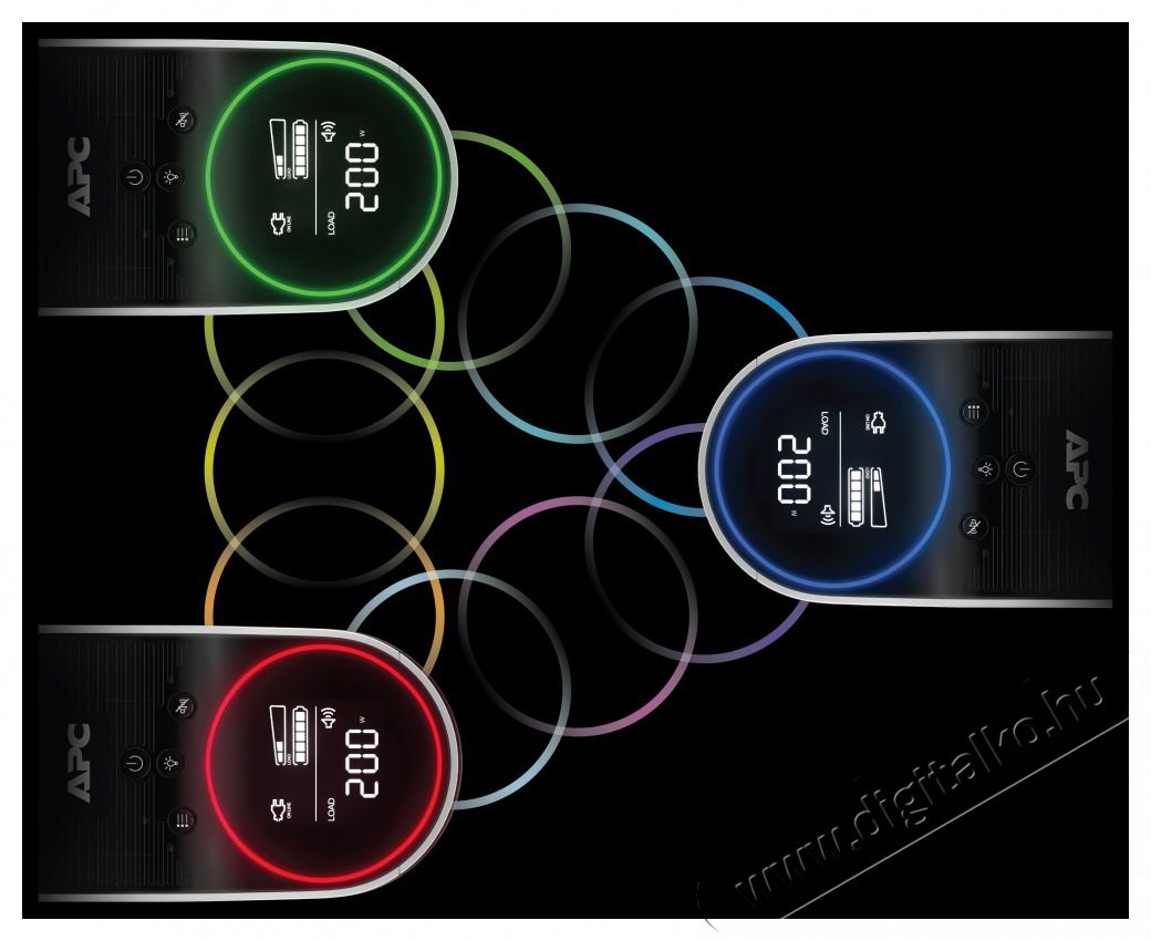 APC Back-UPS Pro Gaming 2200VA/1320W vonali interakt&iacute;v tiszt&aacute;n szinuszos sz&uuml;netmentes t&aacute;pegys&eacute;g Iroda &eacute;s sz&aacute;m&iacute;t&aacute;stechnika - Egy&eacute;b sz&aacute;m&iacute;t&aacute;stechnikai term&eacute;k - 514840