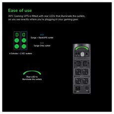 APC Back-UPS Pro Gaming 2200VA/1320W vonali interakt&iacute;v tiszt&aacute;n szinuszos sz&uuml;netmentes t&aacute;pegys&eacute;g Iroda &eacute;s sz&aacute;m&iacute;t&aacute;stechnika - Egy&eacute;b sz&aacute;m&iacute;t&aacute;stechnikai term&eacute;k - 514840