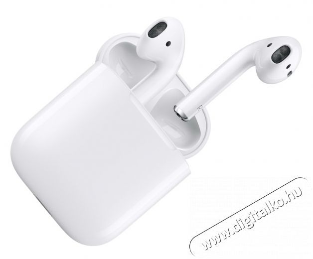 Apple AirPods vezetéknélküli fülhallgató mikrofonnal (MMEF2ZM/A) Audio-Video / Hifi / Multimédia - Fül és Fejhallgatók - Fülhallgató mikrofonnal / headset - 311193