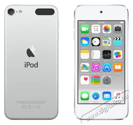 Apple iPod touch 32GB (6. gen) (MKHX2HC/A) - ezüst Audio-Video / Hifi / Multimédia - Hordozható CD / DVD / Multimédia készülék - MP3/MP4 lejátszó - 311268