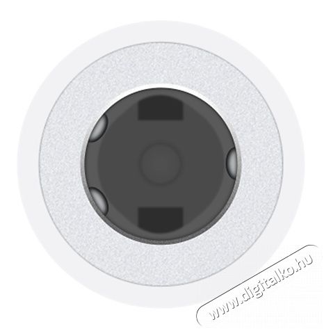 Apple Lightning-adapter 3,5 mm-es fejhallgató-csatlakozóhoz (MMX62ZM/A) Mobil / Kommunikáció / Smart - Mobiltelefon kiegészítő / tok - Kábel / átalakító - 320063
