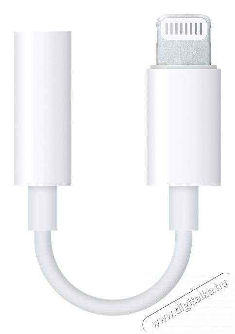 Apple Lightning-adapter 3,5 mm-es fejhallgató-csatlakozóhoz (MMX62ZM/A) Mobil / Kommunikáció / Smart - Mobiltelefon kiegészítő / tok - Kábel / átalakító - 320063