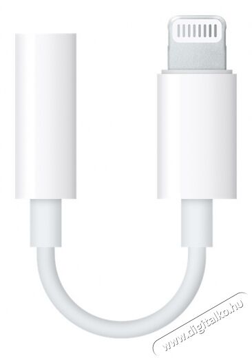 Apple Lightning-adapter 3,5 mm-es fejhallgató-csatlakozóhoz (MMX62ZM/A) Mobil / Kommunikáció / Smart - Mobiltelefon kiegészítő / tok - Kábel / átalakító - 320063