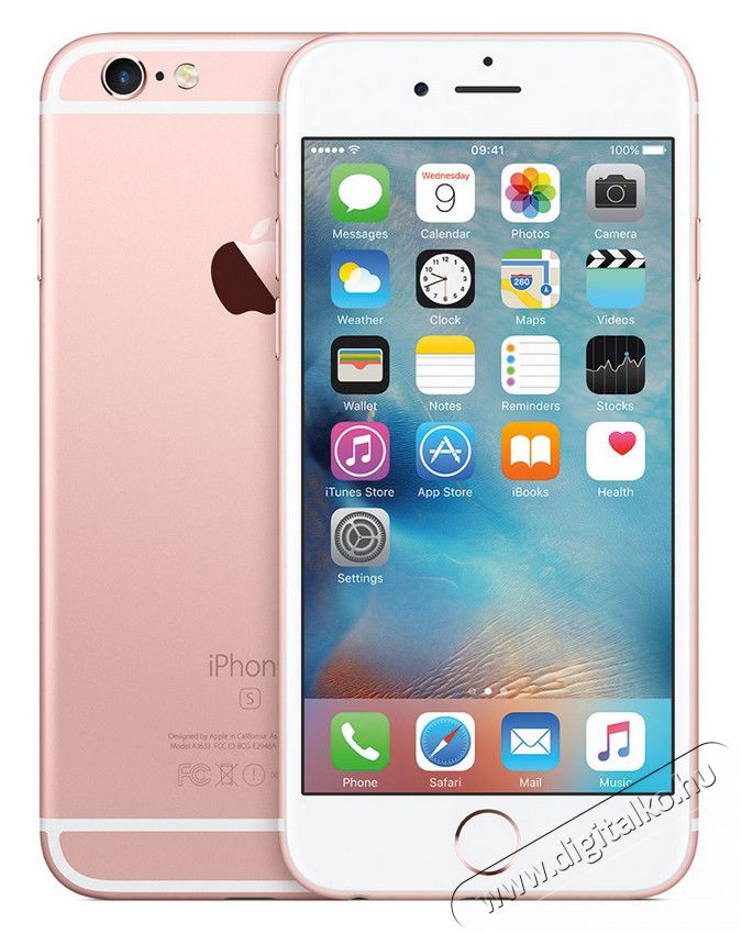 Apple iPhone 6S 128GB (MKQW2) - roséarany Mobil / Kommunikáció / Smart - Okostelefon - iOS - 303084