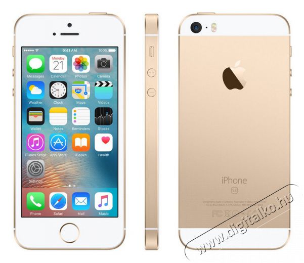 Apple iPhone SE 64GB (MLXP2) - arany Mobil / Kommunikáció / Smart - Okostelefon - iOS - 303368