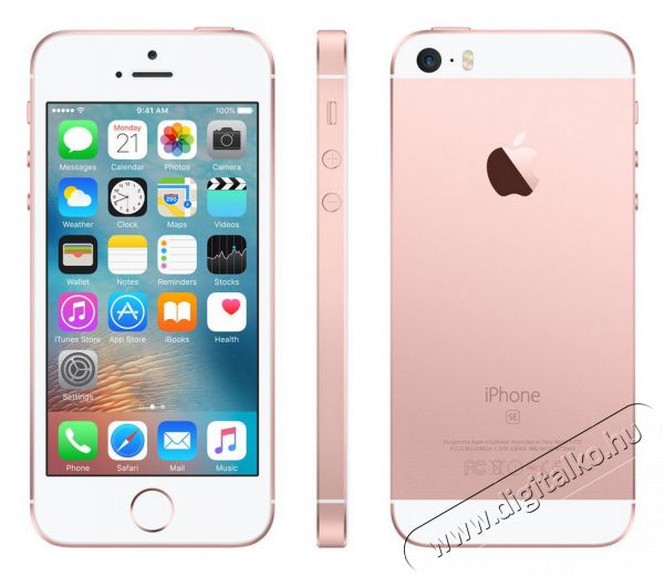 Apple iPhone SE 64GB (MLXQ2) - rozéarany Mobil / Kommunikáció / Smart - Okostelefon - iOS - 303371