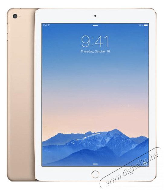 Apple iPad Air 2 32GB (MNV72) Wi-Fi - arany Mobil / Kommunikáció / Smart - Tablet - iOS tablet - 309735
