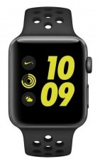 Apple Watch Nike+ 42mm ez&uuml;stsz&iacute;nű alum&iacute;niumtok, platina-fekete sportsz&iacute;jjal Mobil / Kommunik&aacute;ci&oacute; / Smart - Okos eszk&ouml;z - Okos&oacute;ra - 332430