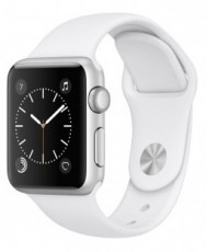 Apple Watch S1 38mm (MNNG2MP/A) ezüstszínű alumíniumtok, fehér sportszíjjal Mobil / Kommunikáció / Smart - Okos eszköz - Okosóra - 311308