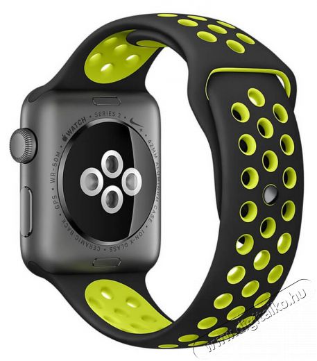 Apple Watch Series 2 Nike+ 38mm Asztroszürke alumíniumtok, antracit-fekete Nike sportszíjjal (MP082MP/A) Mobil / Kommunikáció / Smart - Okos eszköz - Okosóra - 320085