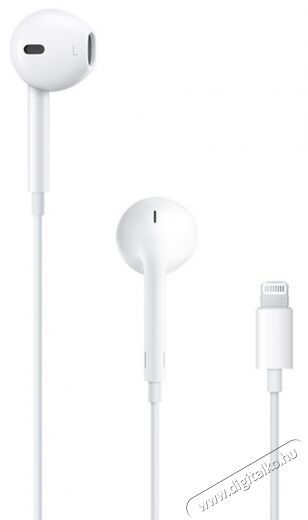 Apple Earpods fülhallgató távirányítóval és mikrofonnal (Lightning csatlakozó) (MMTN2ZM/A) Mobil / Kommunikáció / Smart - Mobiltelefon kiegészítő / tok - Headset - 317533