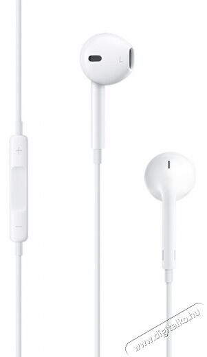Apple EarPods 3,5 mm-es fejhallgató-csatlakozóval (MNHF2ZM/A) Audio-Video / Hifi / Multimédia - Fül és Fejhallgatók - Fülhallgató mikrofonnal / headset - 311198