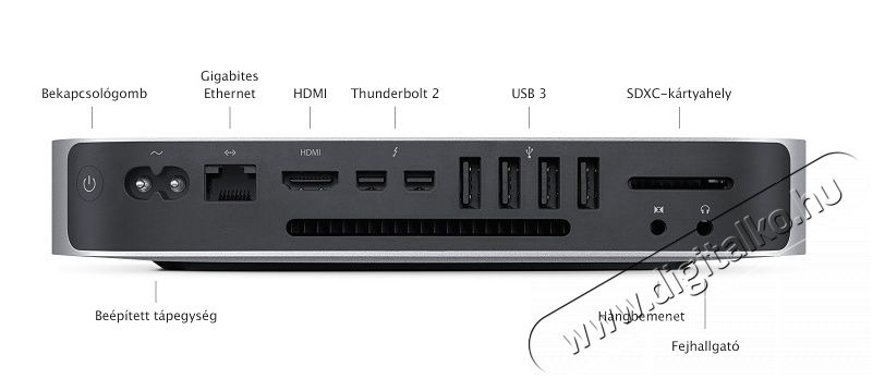 Apple Mac mini (MGEM2MP/A) Iroda és számítástechnika - Asztali számítógép - 283208