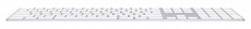 Apple Magic Keyboard számbillentyűzettel magyar kiosztással (MQ052MG/A) Iroda és számítástechnika - Billentyűzet / billentyűzet szett - Vezeték nélküli - 321555