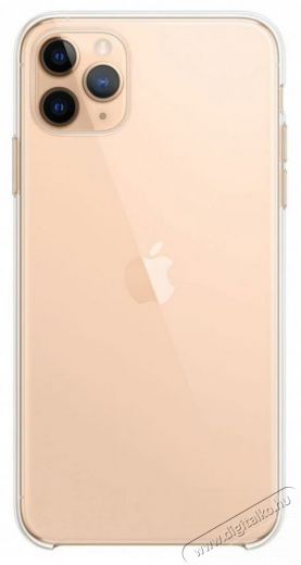 Apple MX0H2ZM/A iPhone 11 Pro Max átlátszó műanyag hátlap Mobil / Kommunikáció / Smart - Mobiltelefon kiegészítő / tok - Tok / hátlap - 379484