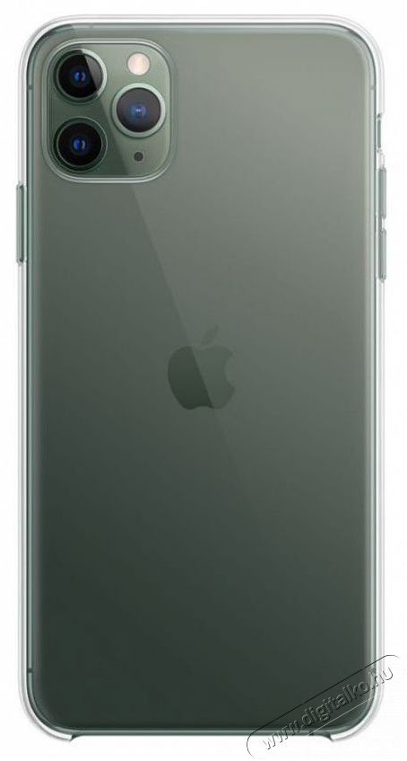 Apple MX0H2ZM/A iPhone 11 Pro Max átlátszó műanyag hátlap Mobil / Kommunikáció / Smart - Mobiltelefon kiegészítő / tok - Tok / hátlap - 379484