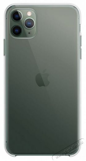 Apple MX0H2ZM/A iPhone 11 Pro Max átlátszó műanyag hátlap Mobil / Kommunikáció / Smart - Mobiltelefon kiegészítő / tok - Tok / hátlap - 379484
