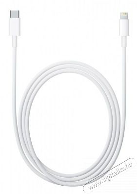 Apple 2m Lightning > USB-C fehér kábel Mobil / Kommunikáció / Smart - Mobiltelefon kiegészítő / tok - Kábel / átalakító - 387552