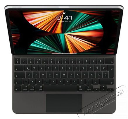 Apple Magic Keyboard 12,9 iPad Pro (5. gen) Fekete billentyűzet Mobil / Kommunikáció / Smart - Mobiltelefon kiegészítő / tok - Kiegészítő - 395844