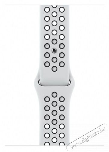 Apple Watch Nike SE (v2) Cellular (44mm) ez&uuml;st alum&iacute;nium tok, platina/fekete szilikon Nike sportsz&iacute;jas okos&oacute;ra Mobil / Kommunik&aacute;ci&oacute; / Smart - Okos eszk&ouml;z - Okos&oacute;ra - 397939