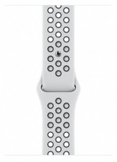 Apple Watch Nike SE (v2) Cellular (44mm) ez&uuml;st alum&iacute;nium tok, platina/fekete szilikon Nike sportsz&iacute;jas okos&oacute;ra Mobil / Kommunik&aacute;ci&oacute; / Smart - Okos eszk&ouml;z - Okos&oacute;ra - 397939