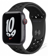 Apple Watch Nike SE (v2) Cellular (44mm) asztrosz&uuml;rke alum&iacute;nium tok, fekete szilikon Nike sportsz&iacute;jas okos&oacute;ra Mobil / Kommunik&aacute;ci&oacute; / Smart - Okos eszk&ouml;z - Okos&oacute;ra - 397933