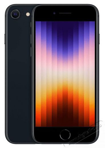 Apple iPhone SE3 4,7" 5G 4/128GB Midnight (fekete) okostelefon Mobil / Kommunikáció / Smart - Okostelefon - iOS - 398897